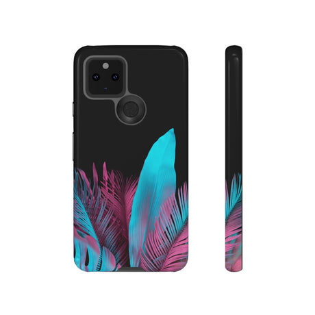 Neon Tropical Android Case (Protective) Google Pixel 5 5G Glossy Phone Case