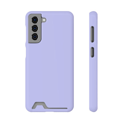 Lavender Blue Android Case (Card) Samsung Galaxy S21 Glossy Without gift packaging Phone Case