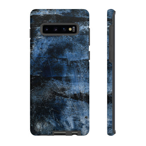 Blue StoneWall Android Case (Protective) Samsung Galaxy S10 Plus Glossy Phone Case