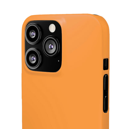 Deep Saffron iPhone Case (Slim) Phone Case