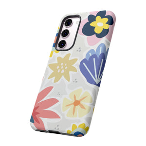 Blue Bouquet Happy Flower Samsung Case (Protective) Phone Case