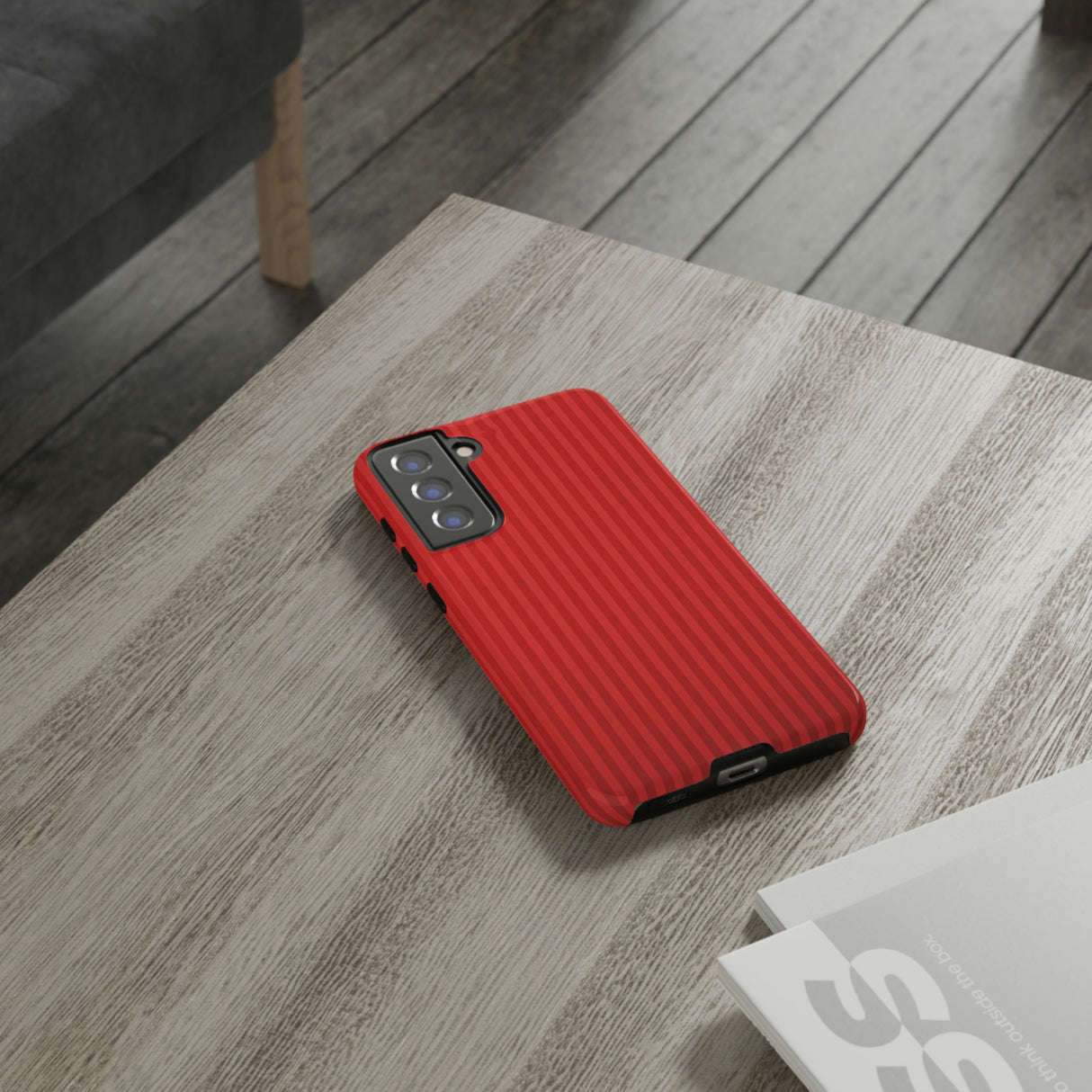 Red Stripes Android Case (Protective) Phone Case