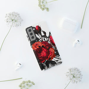 Serarose Gothic Flower Samsung Case (Protective) Phone Case