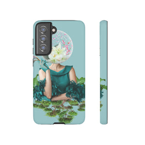 Contemporary Portrait Android Case (Protective) Samsung Galaxy S21 FE Matte Phone Case