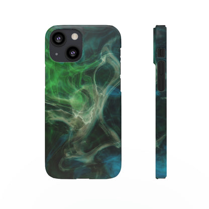 Green Marble iPhone Case (Slim) iPhone 13 Mini Matte Phone Case