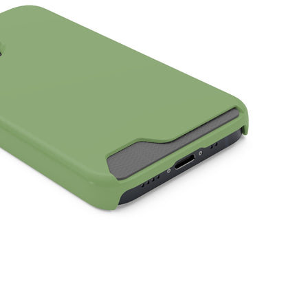 Asparagus Green iPhone Case (Card) Phone Case