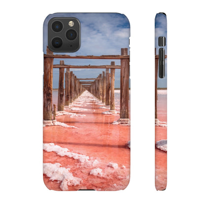 Pink Color of Salt Lake Samsung/iPhone (Slim) Phone Case