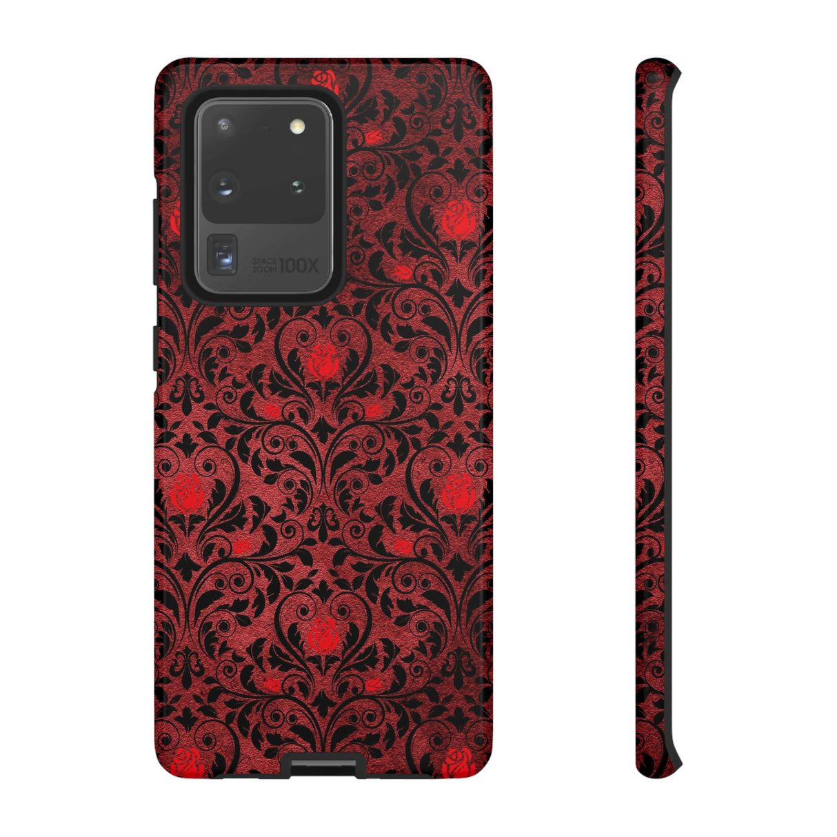 Fornge Gothic Flower Samsung Case (Protective) Samsung Galaxy S20 Ultra Glossy Phone Case