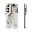 Funny Smiling Dog Android Case (Protective) Samsung Galaxy S23 Glossy Phone Case