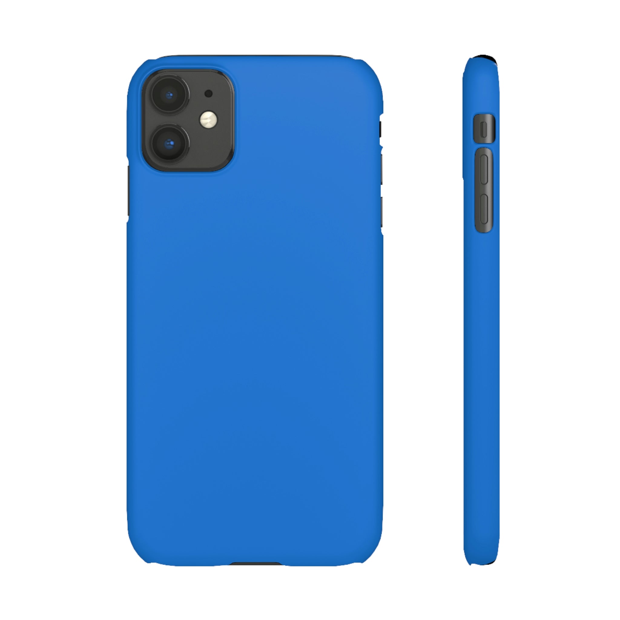 Bright Navy Blue iPhone Case (Slim) iPhone 11 Matte Phone Case