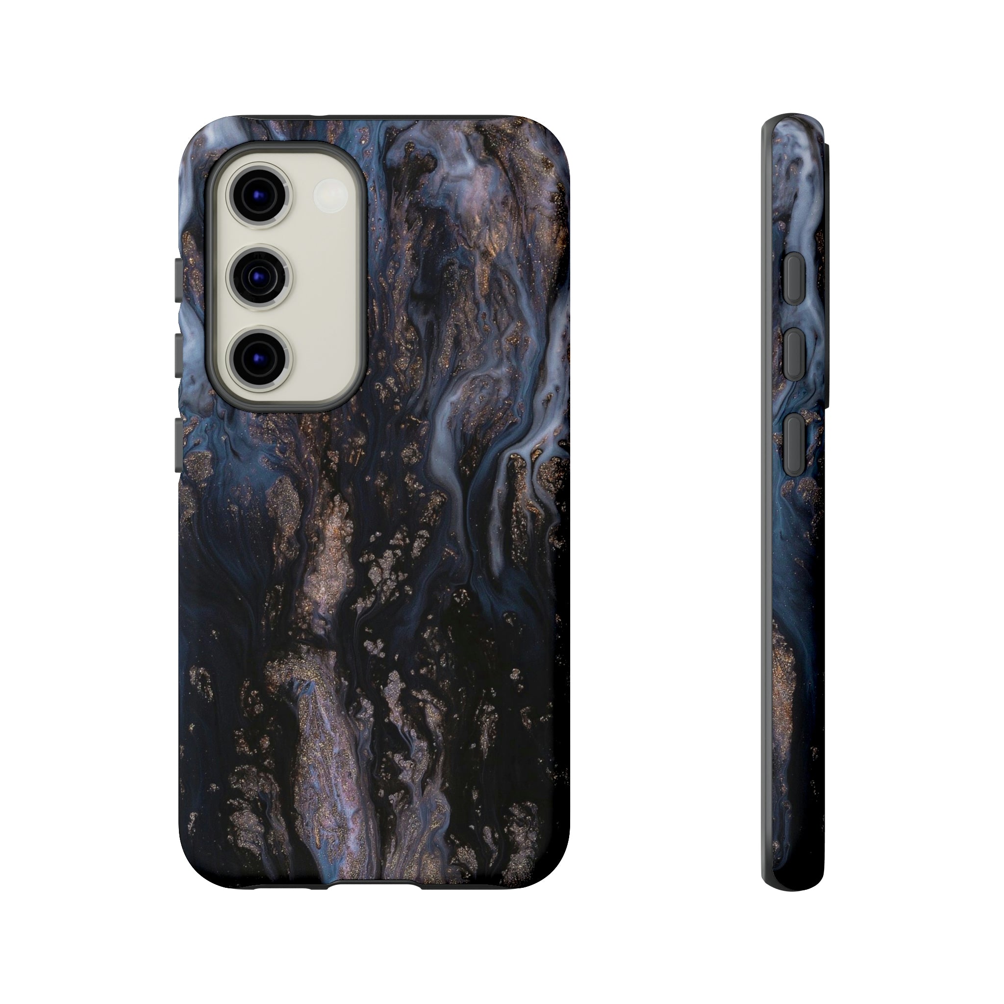 Blue River Ink Art Android Case (Protective) Samsung Galaxy S23 Matte Phone Case