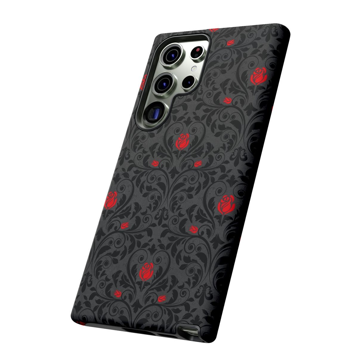 Angerunge Gothic Flower Samsung Case (Protective) Phone Case