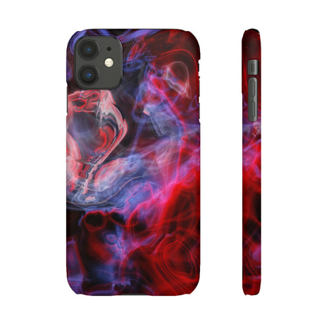 Red Marble iPhone Case (Slim) iPhone 11 Matte Phone Case