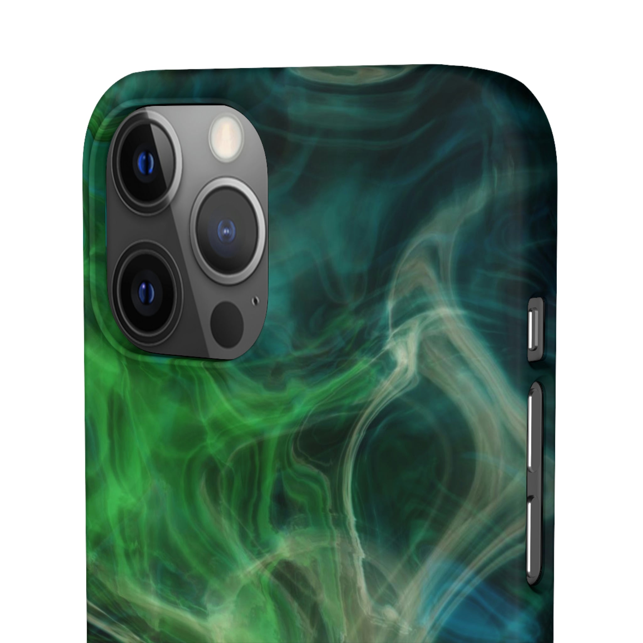 Green Marble iPhone Case (Slim) Phone Case