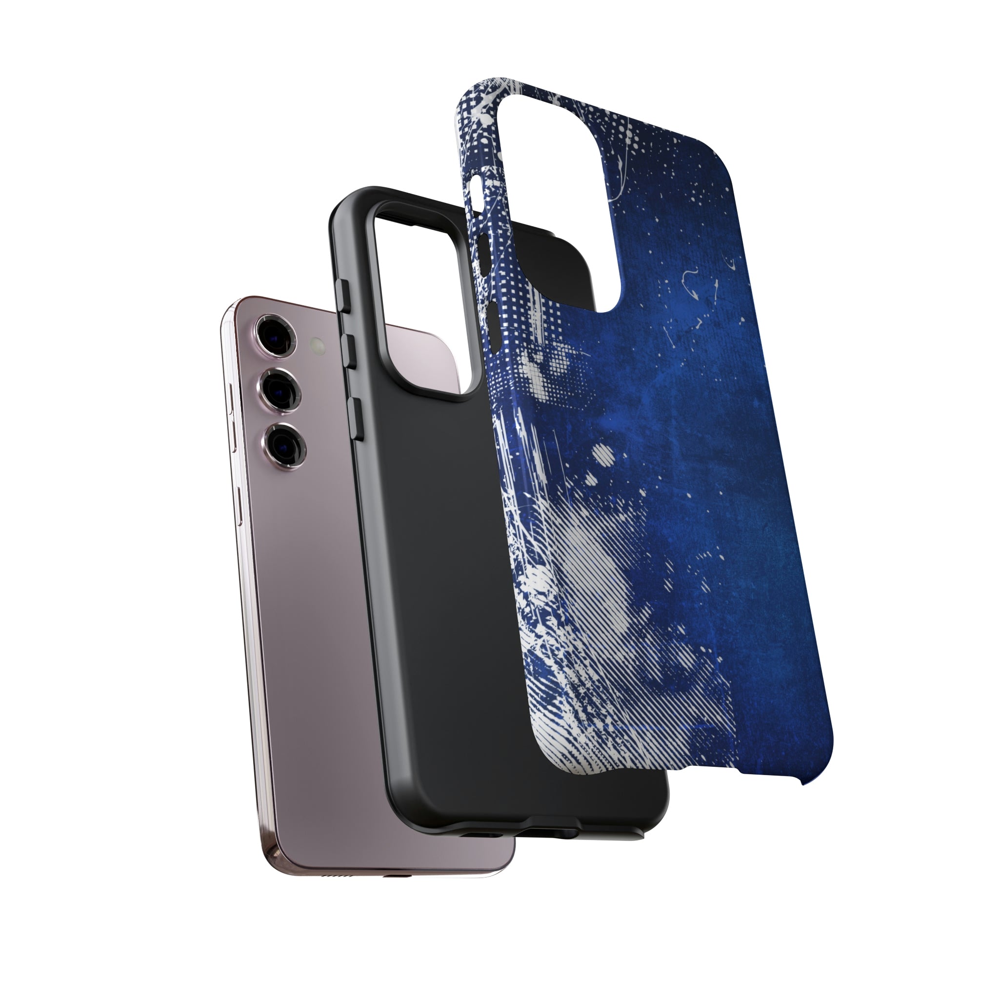 Grunge Blue Android Case (Protective) Phone Case