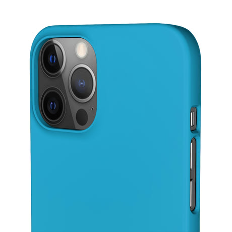 Bright Cerulean iPhone Case (Slim) Phone Case