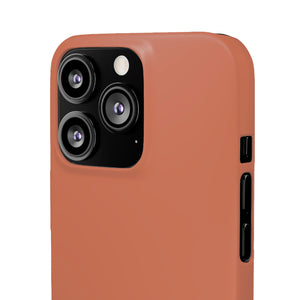 Copper Red iPhone Case (Slim) Phone Case