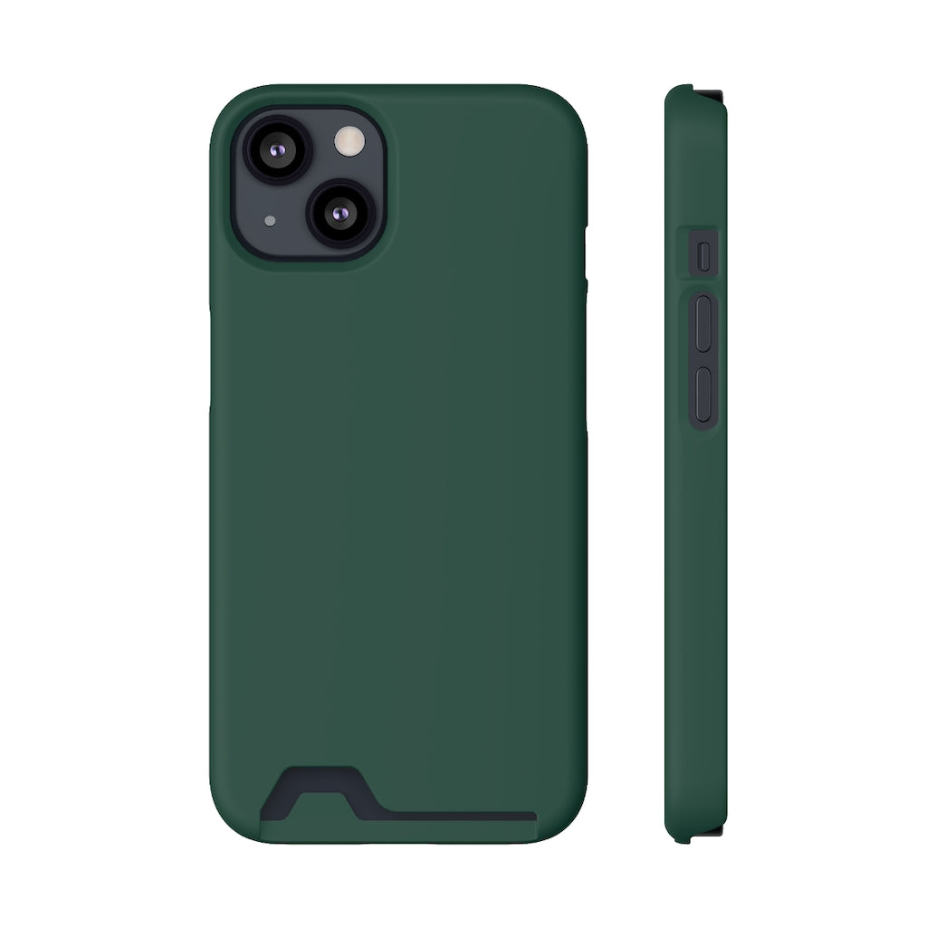 Brunswick Green iPhone Case (Card) iPhone 13 Matte Without gift packaging Phone Case