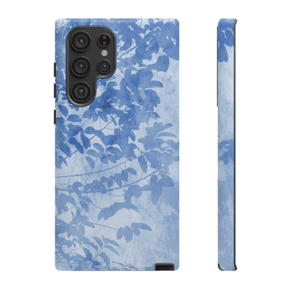 Blue Artistic Android Case (Protective) Samsung Galaxy S22 Ultra Matte Phone Case