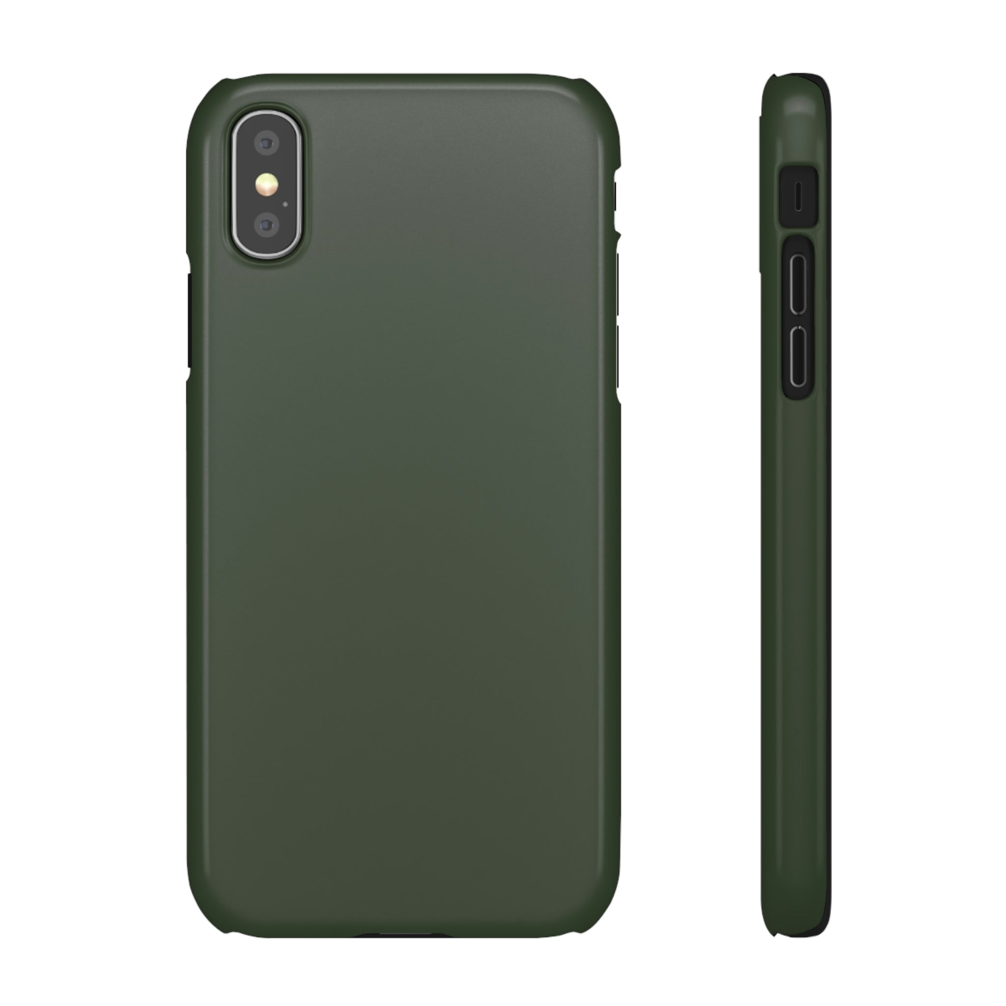 Kombu Green iPhone Case (Slim) iPhone XS Glossy Phone Case