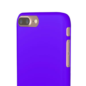 Electric Indigo iPhone Case (Slim) Phone Case