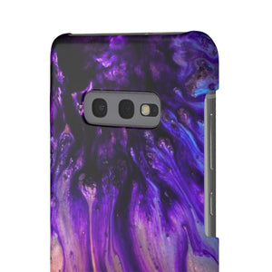 Purple Flow Ink Art Android Case (Slim) Phone Case