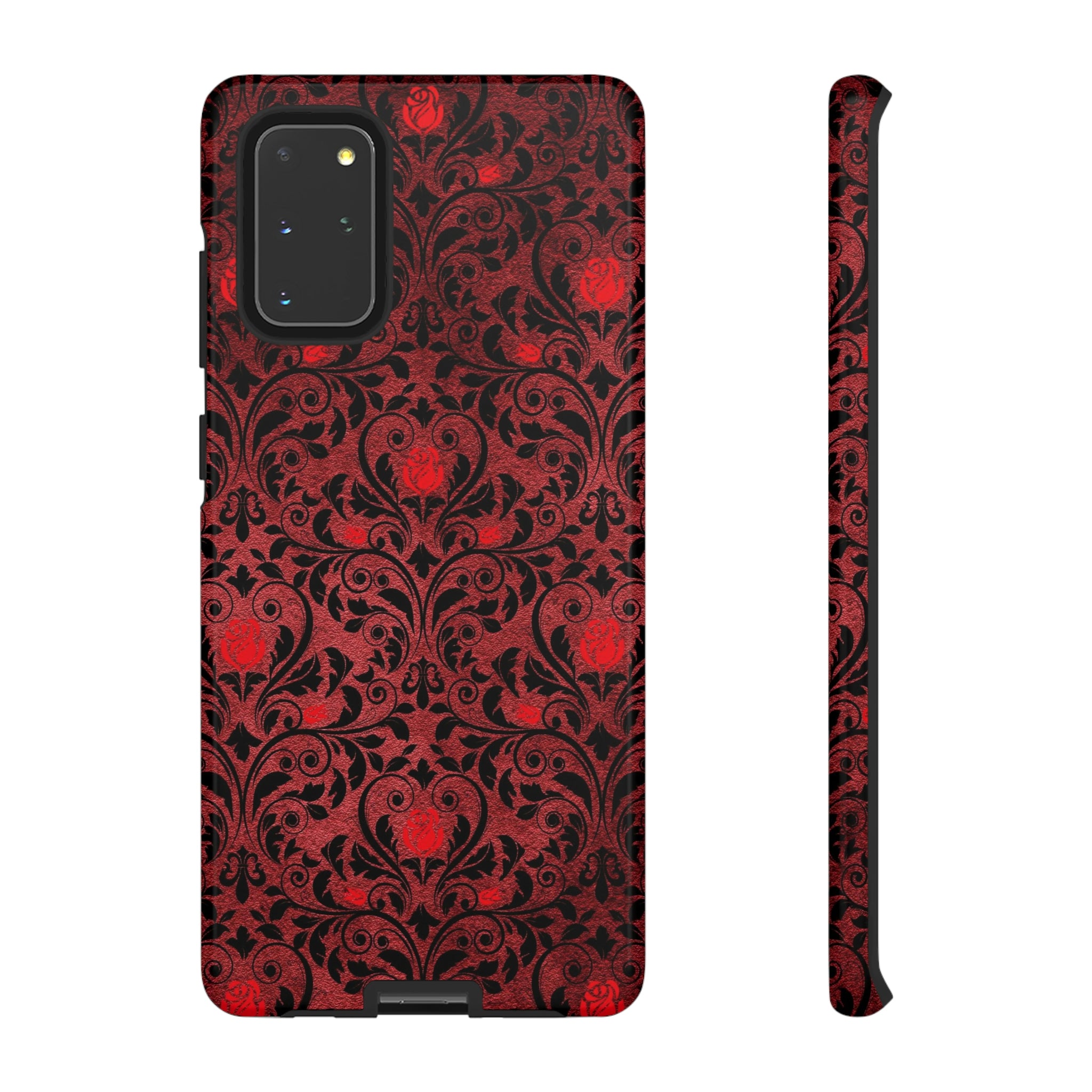 Fornge Gothic Flower Samsung Case (Protective) Samsung Galaxy S20+ Glossy Phone Case