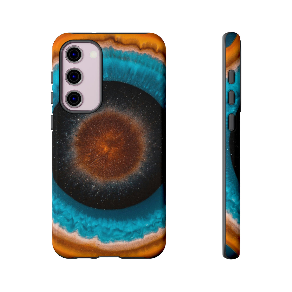 Center of Space Ink Art Android Case (Protective) Samsung Galaxy S23 Plus Glossy Phone Case