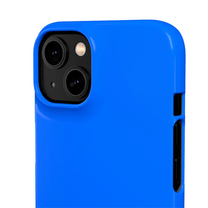 Brandeis Blue iPhone Case (Slim) Phone Case