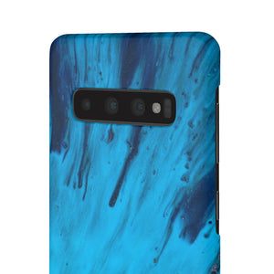 Light Blue Ink Art Android Case (Slim) Phone Case