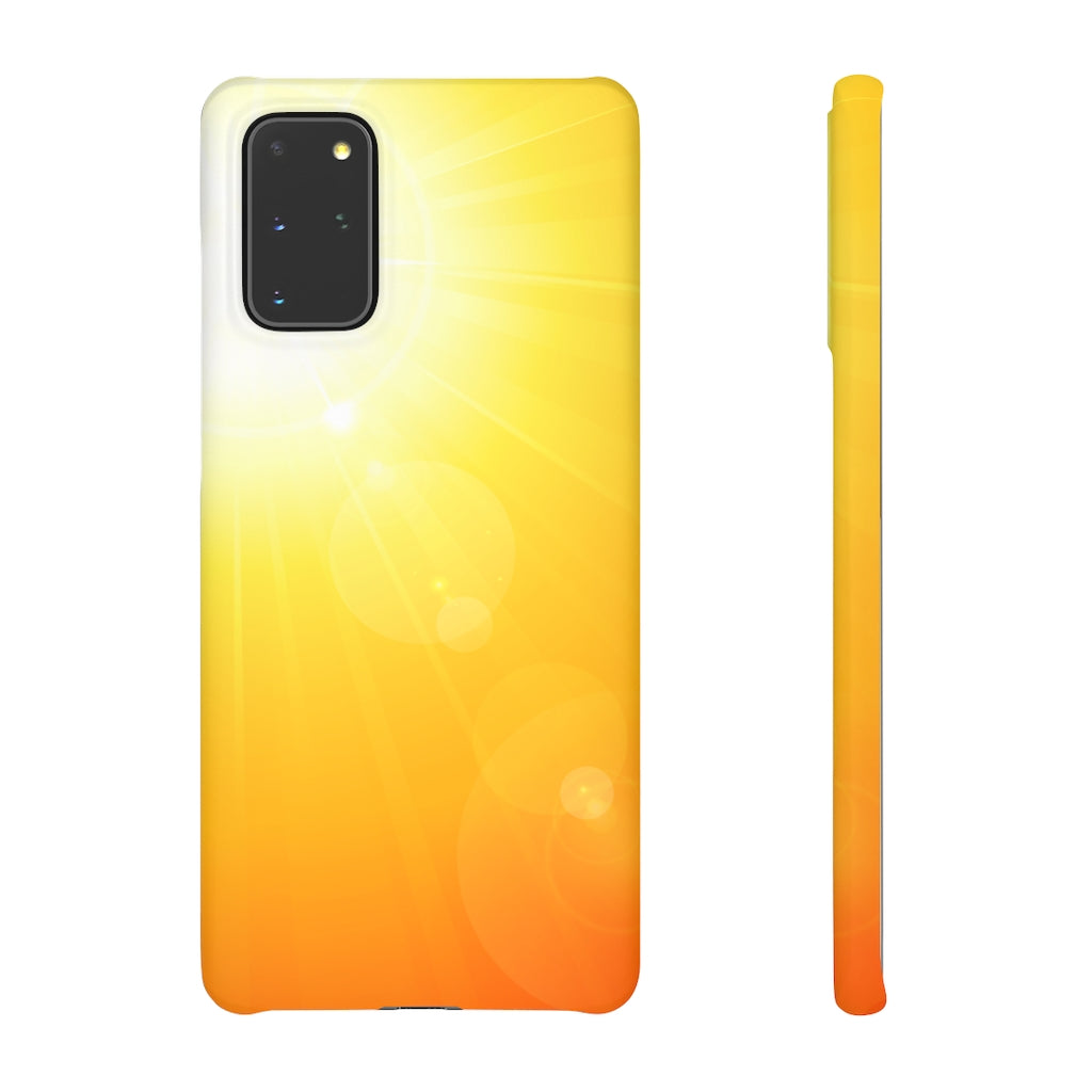 Bright Summer Sun Samsung/iPhone (Slim) Phone Case