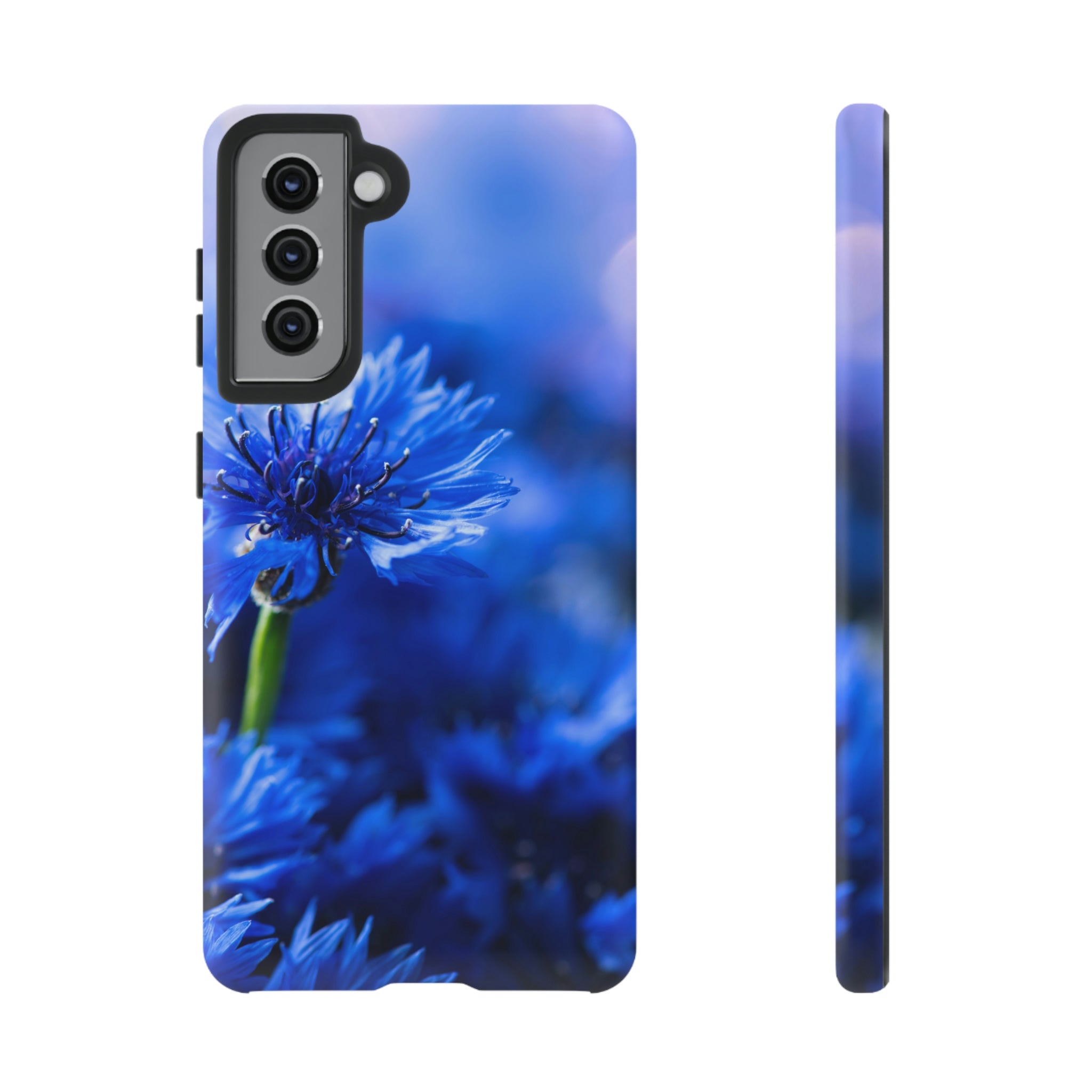 Cornflower Blue Android Case (Protective) Samsung Galaxy S21 Matte Phone Case