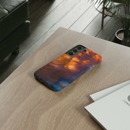 Solar Flare Ink Art Android Case (Protective) Phone Case