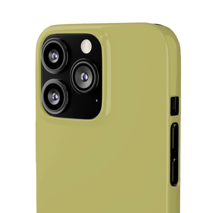 Dark Khaki iPhone Case (Slim) Phone Case