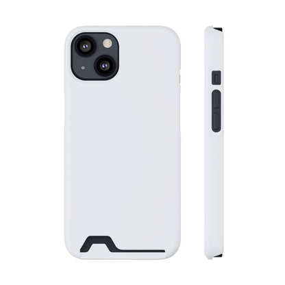 Ghost White iPhone Case (Card) iPhone 13 Glossy Without gift packaging Phone Case