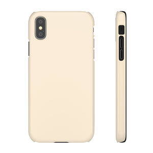 Antique White iPhone Case (Slim) iPhone XS Glossy Phone Case