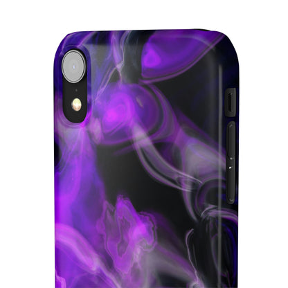 Purple Marble iPhone Case (Slim) Phone Case