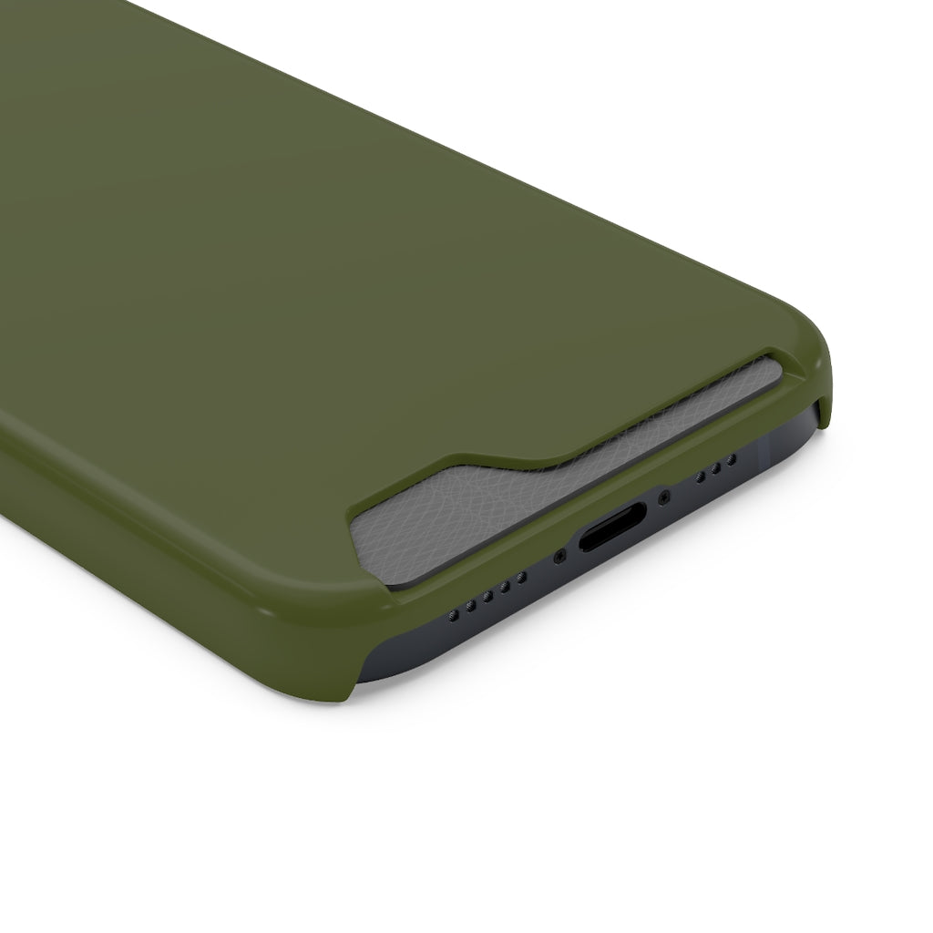 Army Green iPhone Case (Card) Phone Case