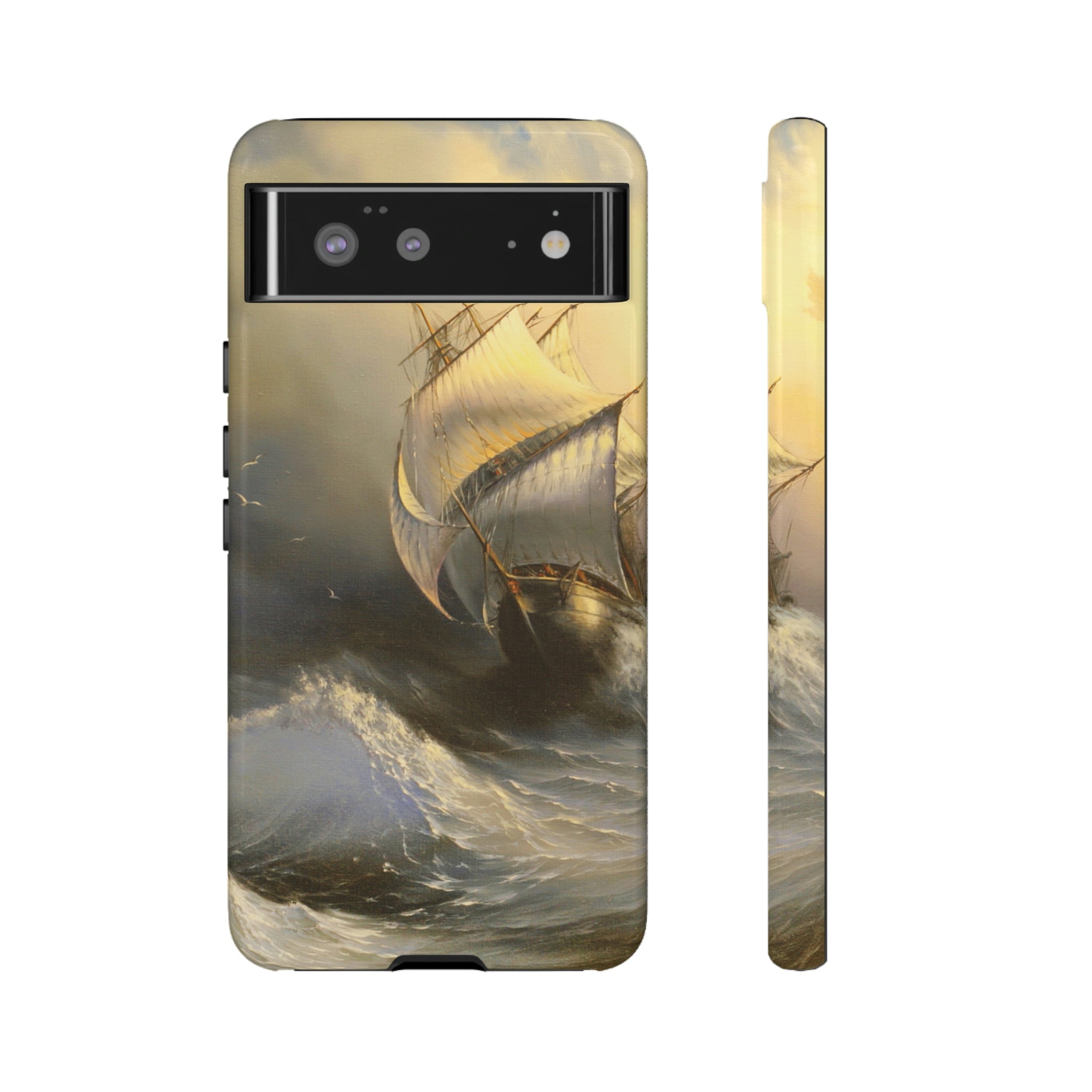 Ancient sailing Android Case (Protective) Google Pixel 6 Glossy Phone Case