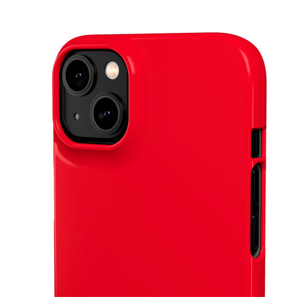 Cadmium Red iPhone Case (Slim) Phone Case