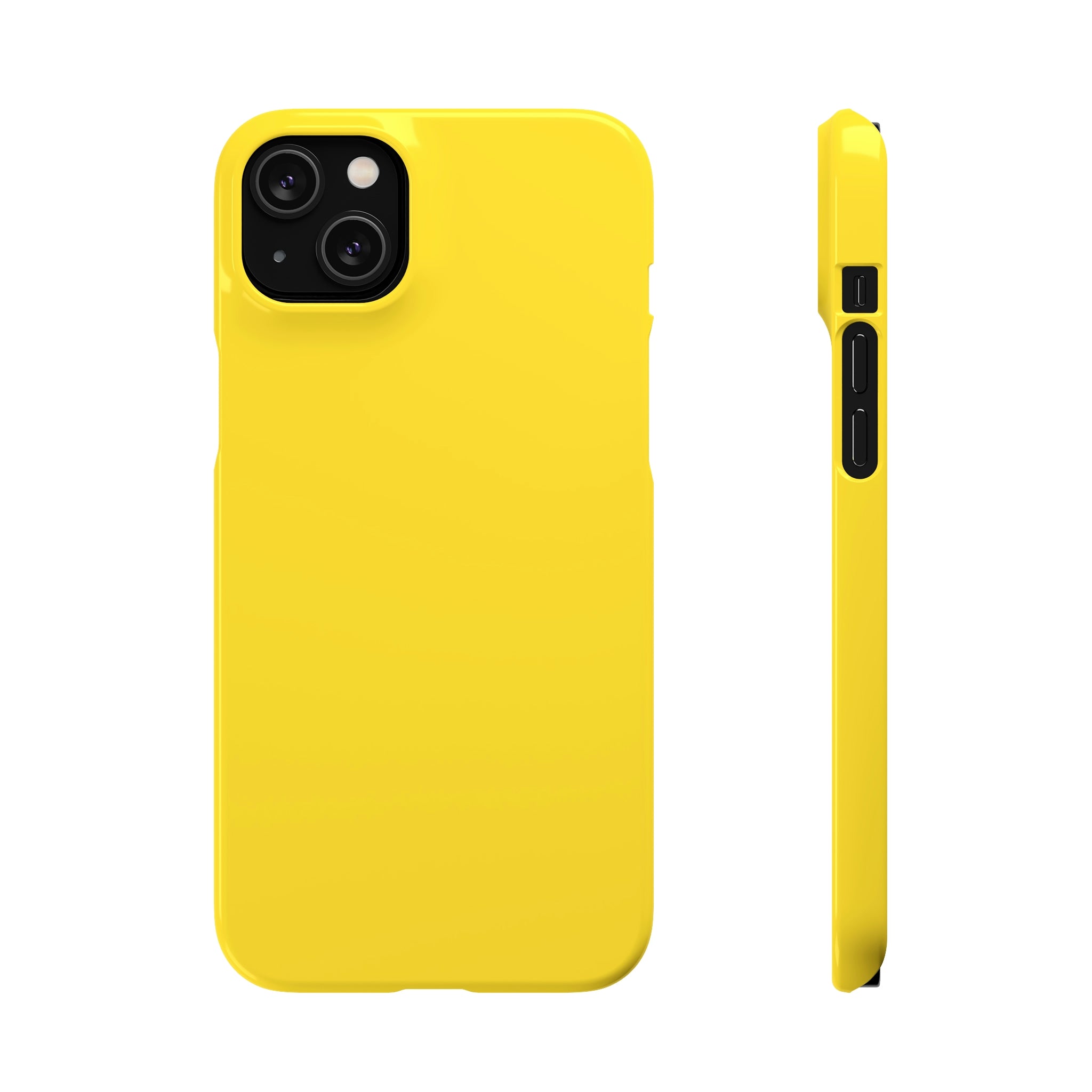 Banana Yellow iPhone Case (Slim) iPhone 14 Plus Glossy Phone Case