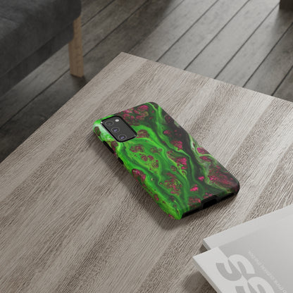 Toxic Green Ink Art Android Case (Protective) Phone Case