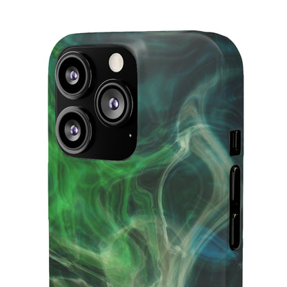 Green Marble iPhone Case (Slim) Phone Case