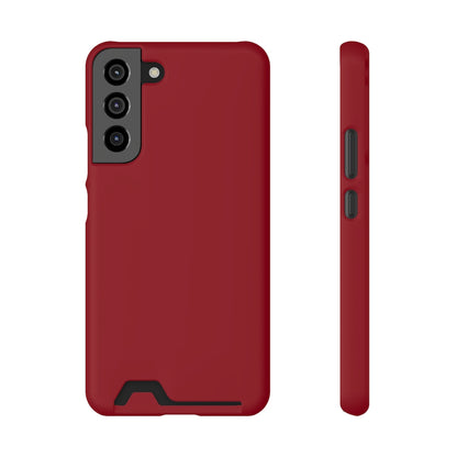 Carmine Red Samsung Case (Card) Samsung Galaxy S22 Plus Matte With gift packaging Phone Case