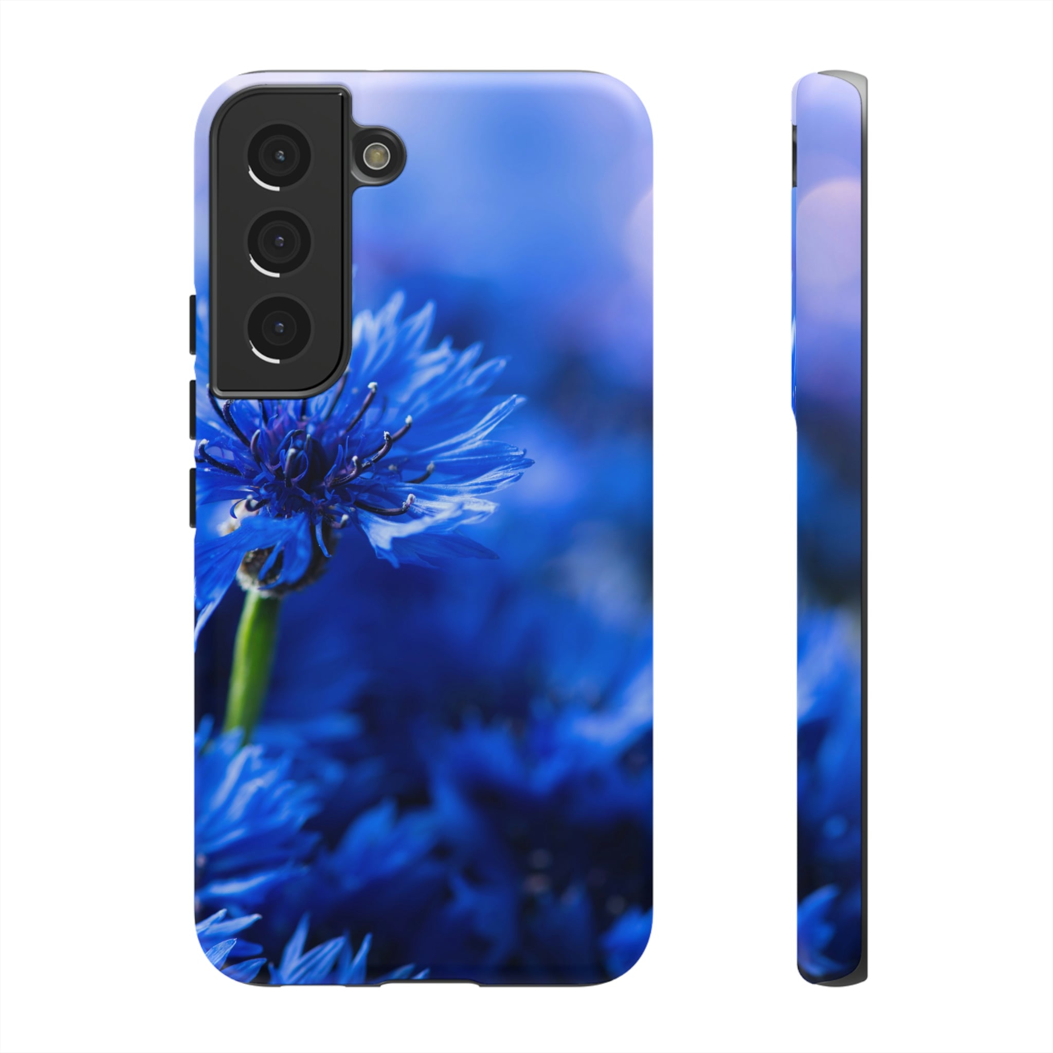 Cornflower Blue Android Case (Protective) Samsung Galaxy S22 Matte Phone Case