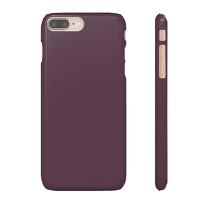 Eggplant iPhone Case (Slim) iPhone 8 Plus Glossy Phone Case