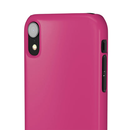 Fuchsia Purple iPhone Case (Slim) Phone Case