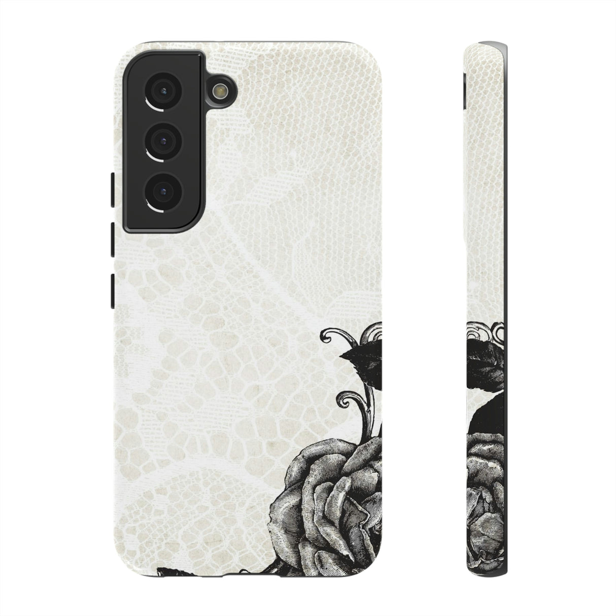 Rosett Gothic Flower Samsung Case (Protective) Samsung Galaxy S22 Glossy Phone Case