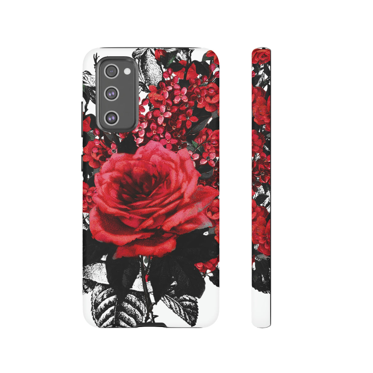 Rola Gothic Flower Samsung Case (Protective) Samsung Galaxy S20 FE Matte Phone Case