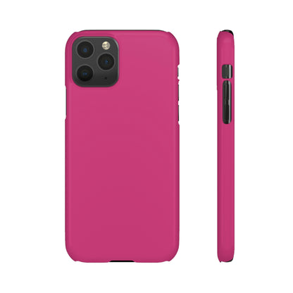 Fuchsia Purple iPhone Case (Slim) iPhone 11 Pro Glossy Phone Case